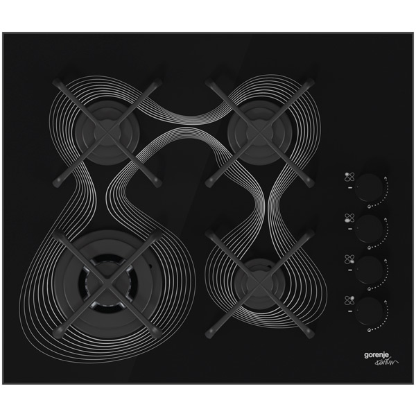 Встраив. газовая панель Gorenje GC650KR Bl Karim Rashid