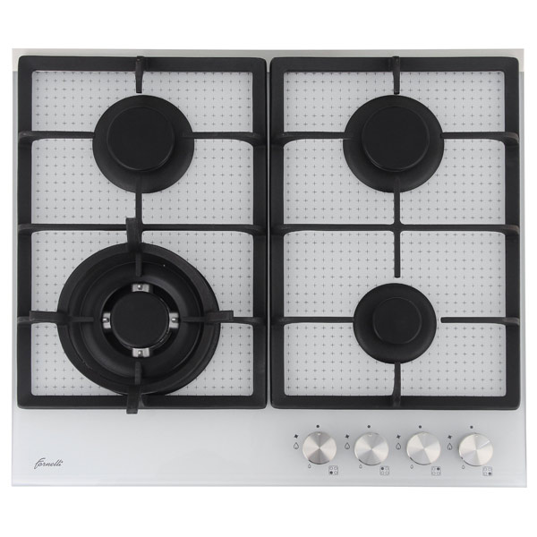 Встраив. газовая панель Fornelli PGA 60 ARDENTE WH