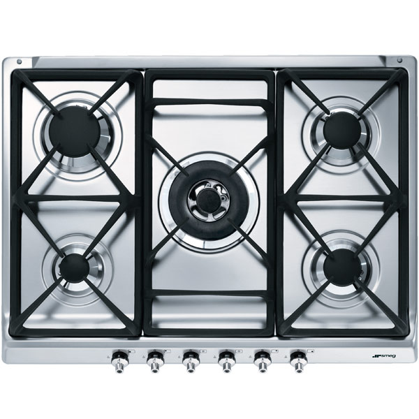 Встраив. газовая панель Smeg SE70SGH-5