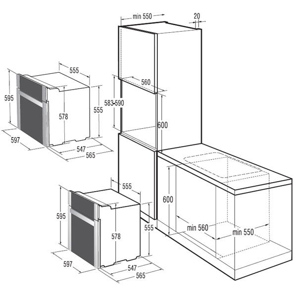 Электрический духовой шкаф Gorenje Classico BO731CLI — фото 3
