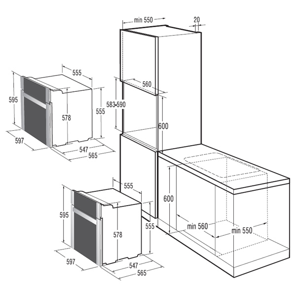 Электрический духовой шкаф Gorenje Classico BO731CLB — фото 3