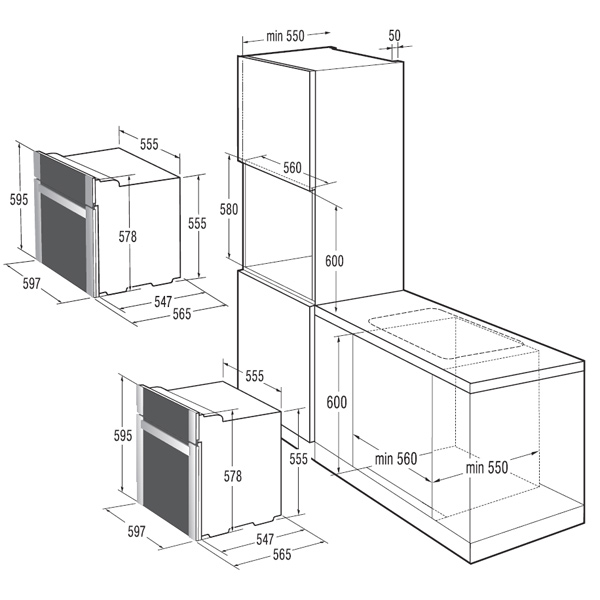 Электрический духовой шкаф Gorenje BO 87 ORA W — фото 2
