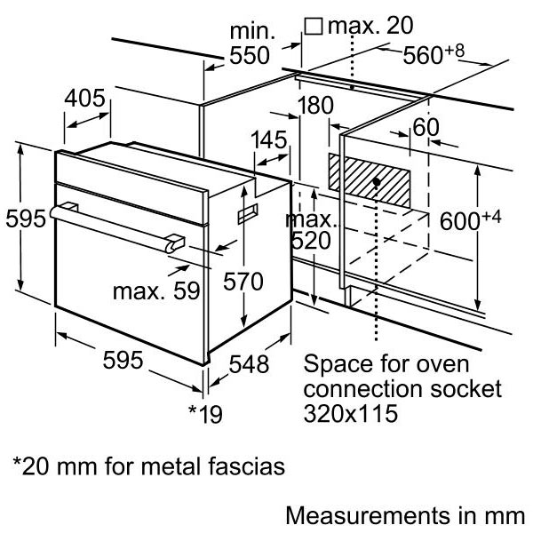 Электрический духовой шкаф Bosch HBN231E4 — фото 3