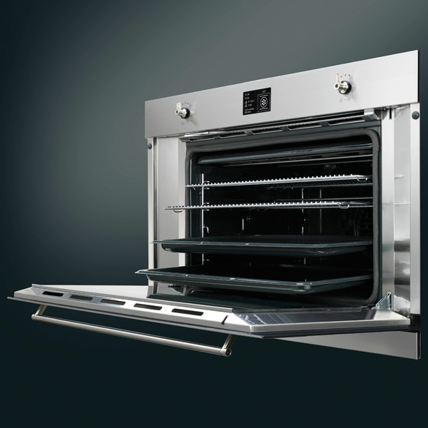 Встраиваемый электрический духовой шкаф Smeg SFP9395X — фото 2