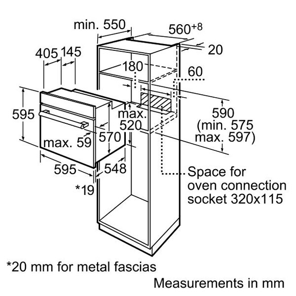 Электрический духовой шкаф Bosch HBN431E3 — фото 4