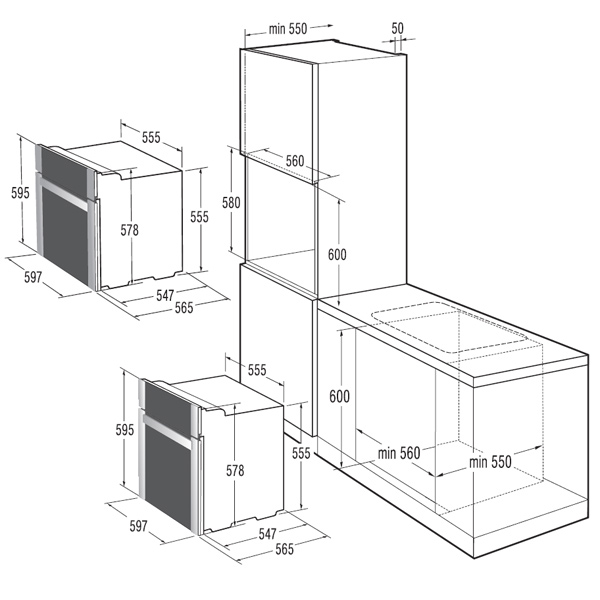 Электрический духовой шкаф Gorenje BO7385AXG — фото 3