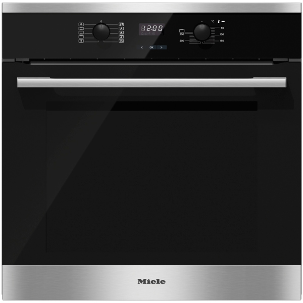Встраиваемый электрический духовой шкаф Miele H2561B CLST сталь CleanSteel