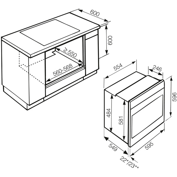 Встраиваемый электрический духовой шкаф Miele H2661B EDST/CLST сталь CleanSteel — фото 3