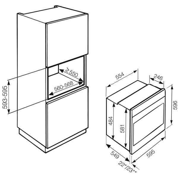 Встраиваемый электрический духовой шкаф Miele H2661B EDST/CLST сталь CleanSteel — фото 4