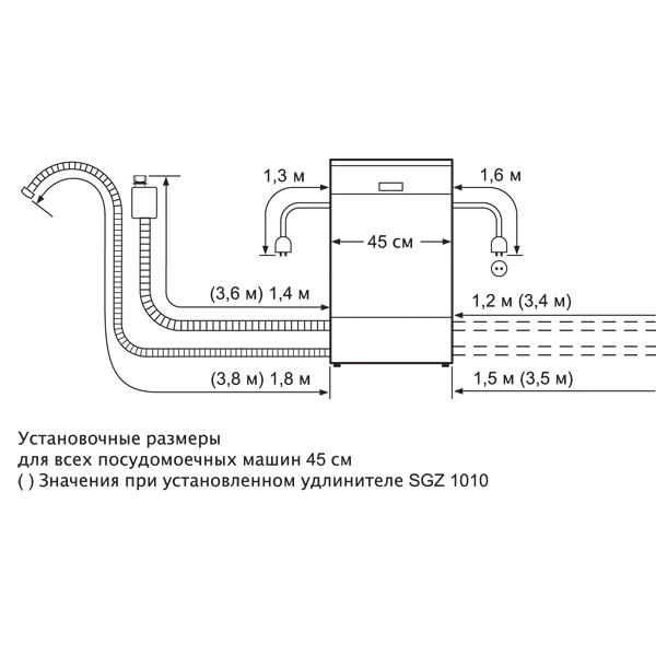 Встраиваемая посудомоечная машина 45 см Bosch SPV40E30RU — фото 3