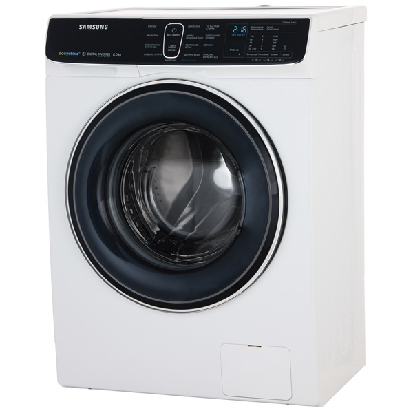 Стиральная машина Узкая Samsung WW80K52E61W