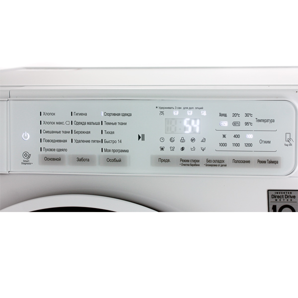 Стиральная машина Узкая LG F12U1HDN0 — фото 3