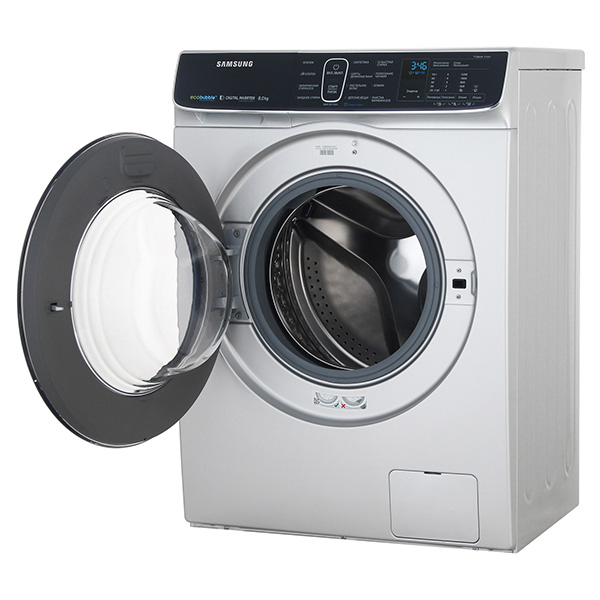 Стиральная машина Узкая Samsung WW80K52E61S — фото 2