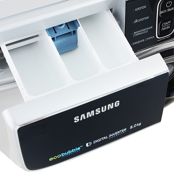 Стиральная машина Узкая Samsung WW80K52E61S — фото 5