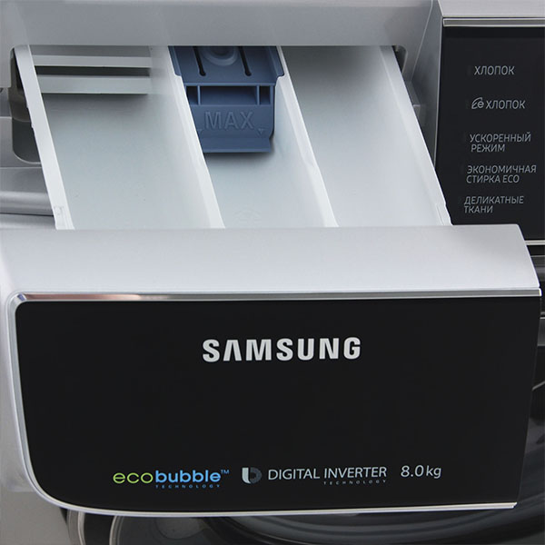 Стиральная машина Узкая Samsung WW80K62E61S — фото 5