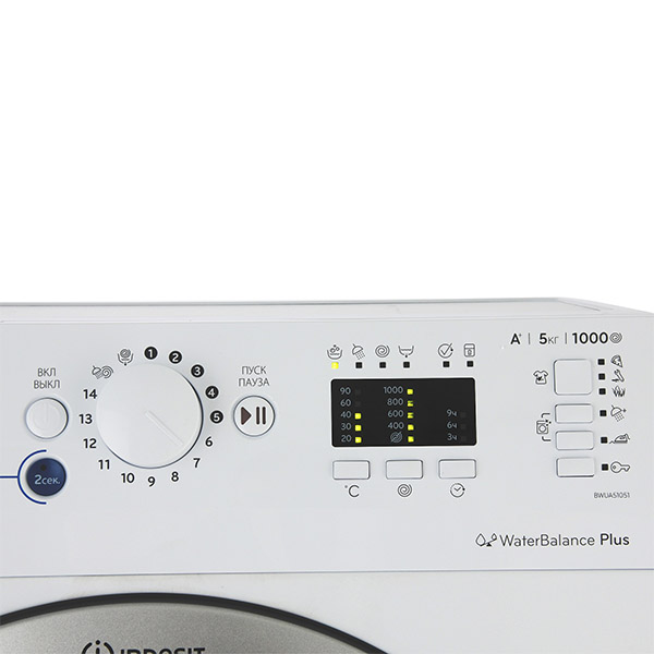 Стиральная машина Узкая Indesit BWUA 51051 L S — фото 3