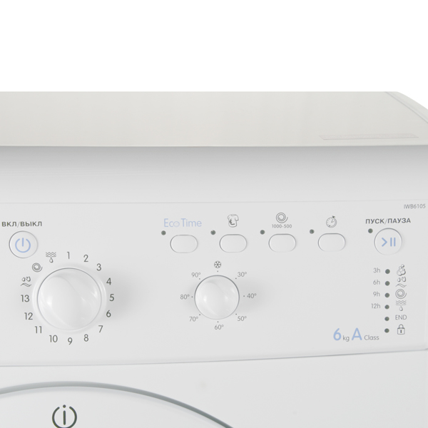 Стиральная машина Стандартная Indesit IWB 6105 (CIS) — фото 6