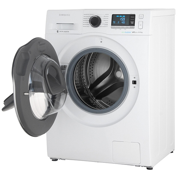 Стиральная машина Стандартная Samsung WW80K6210RW — фото 2