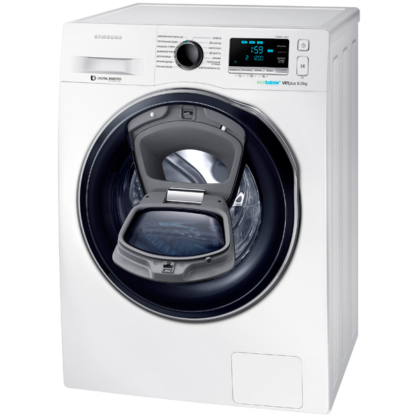 Стиральная машина Стандартная Samsung WW80K6210RW — фото 3