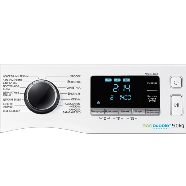 Стиральная машина Стандартная Samsung WW90J6410CW — фото 2