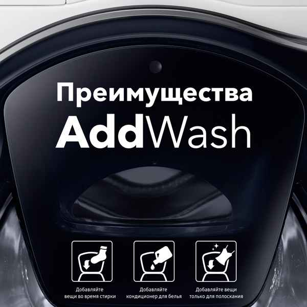 Стиральная машина Стандартная Samsung WW12K8412OW — фото 2
