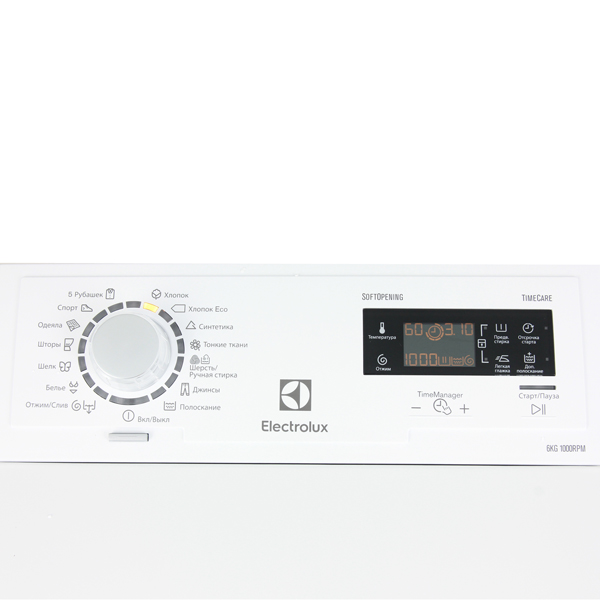 Стиральная машина с вертикальной загрузкой Electrolux EWT51066ESW — фото 2