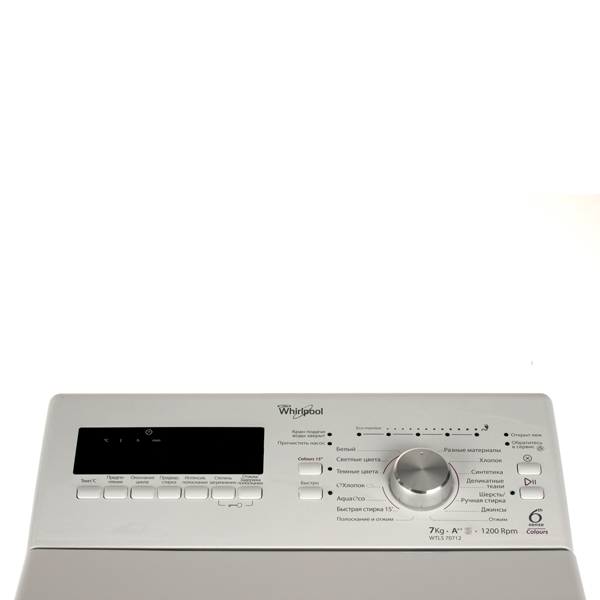 Стиральная машина с вертикальной загрузкой Whirlpool WTLS 70712 — фото 3