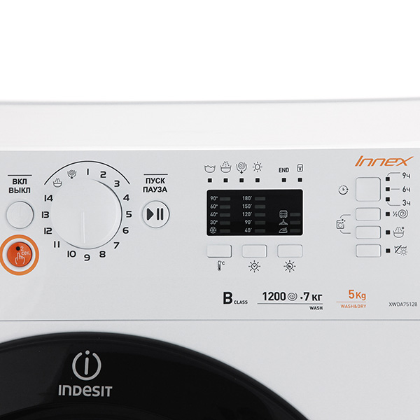 Стиральная машина с сушкой Indesit XWDA 75128X WKKK CIS — фото 2