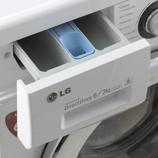 Стиральная машина с сушкой LG F1296CDP3 — фото 6