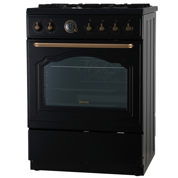Газовая плита (60 см) Gorenje Classico K67CLB — фото 2