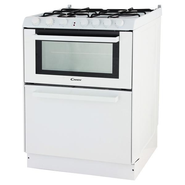 Газовая плита (60 см) с посудомоечной машиной Candy Trio 9501/1 W