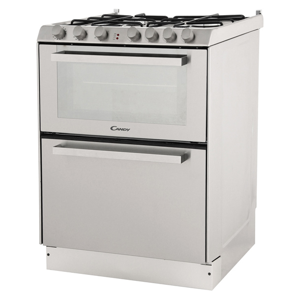 Газовая плита (60 см) с посудомоечной машиной Candy Trio 9501/1 X