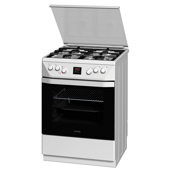 Газовая плита (60 см) Gorenje GI 63398 BW