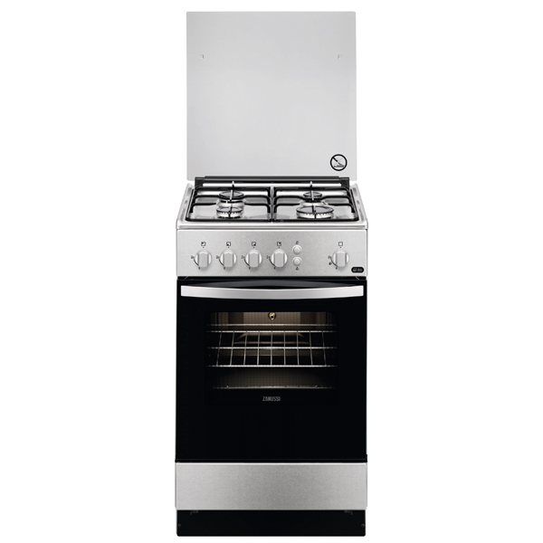 Газовая плита (50-55 см) Zanussi ZCG9210B1X — фото 2