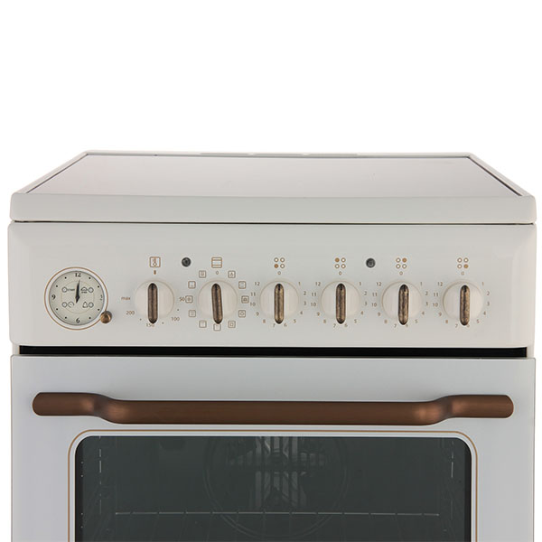 Электрическая плита (50-55 см) Hotpoint-Ariston HT5VM4A (OW) EA — фото 3