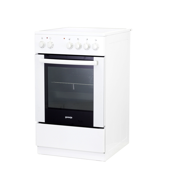 Электрическая плита (50-55 см) Gorenje EC56102IW — фото 3