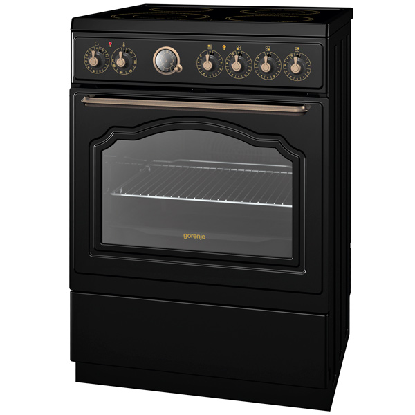 Электрическая плита (60 см) Gorenje Classico EC67CLB