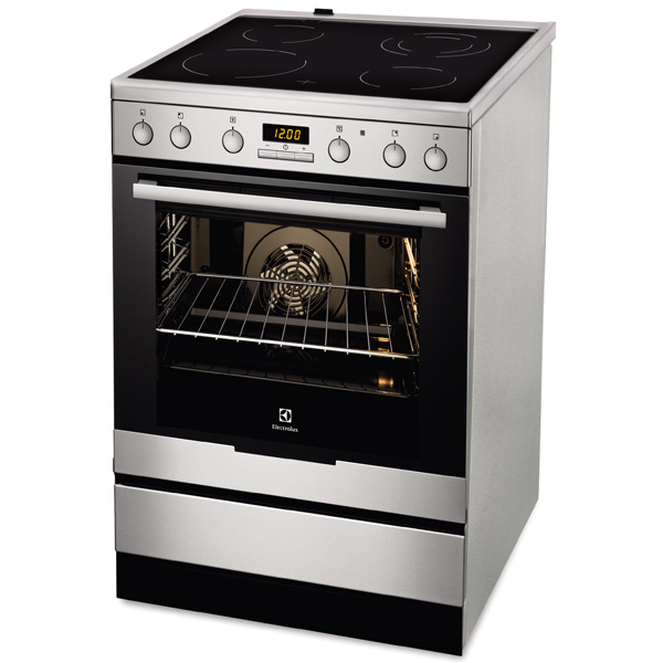 Электрическая плита (60 см) Electrolux EKC6450AOX