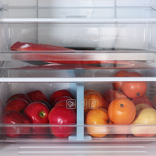 Холодильник с нижней морозильной камерой Haier C2F637CWMV — фото 4