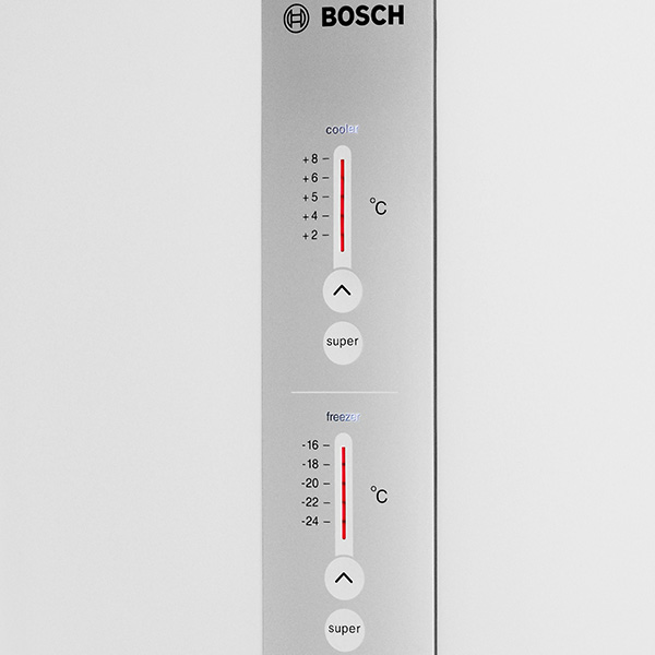 Холодильник с нижней морозильной камерой Bosch KGN39VW19R — фото 4