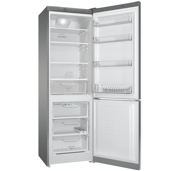 Холодильник с нижней морозильной камерой Indesit DFM 4180 S — фото 2