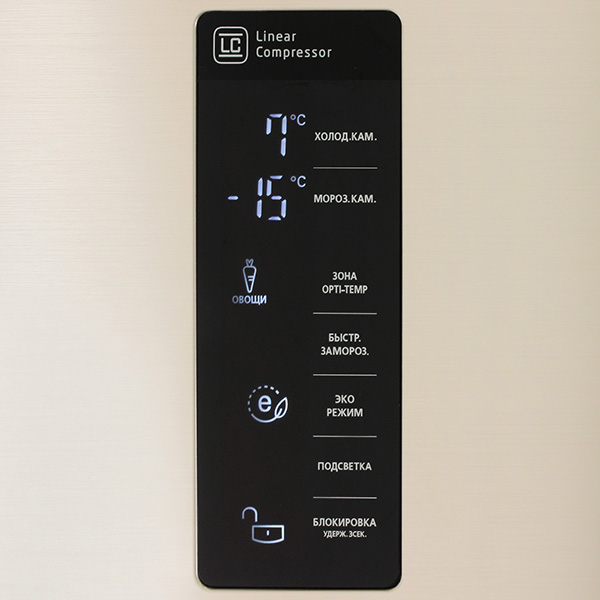 Холодильник с нижней морозильной камерой LG GA-B489TGKZ — фото 3