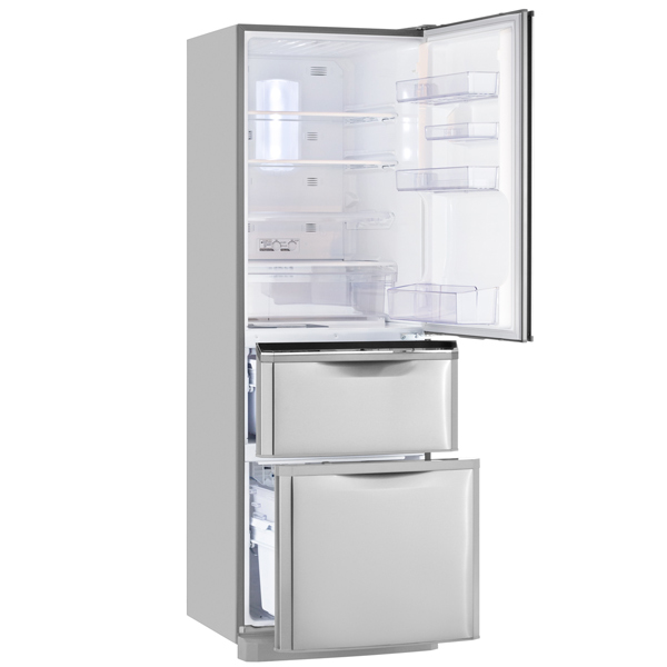 Холодильник с нижней морозильной камерой Mitsubishi Electric MR-CR46G-ST-R — фото 2