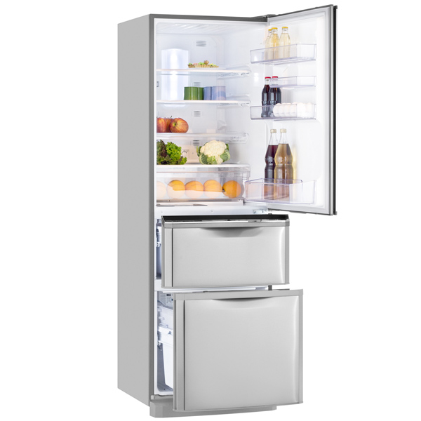 Холодильник с нижней морозильной камерой Mitsubishi Electric MR-CR46G-ST-R — фото 3
