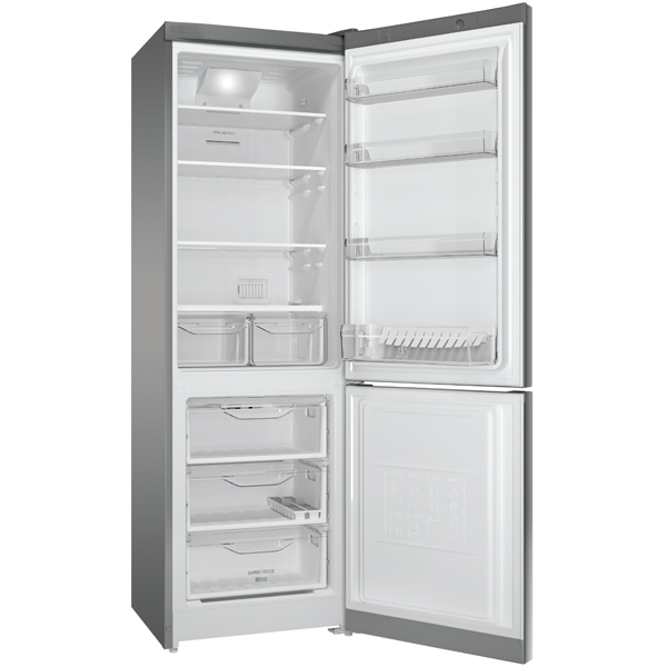 Холодильник с нижней морозильной камерой Indesit DF 5180 S — фото 2