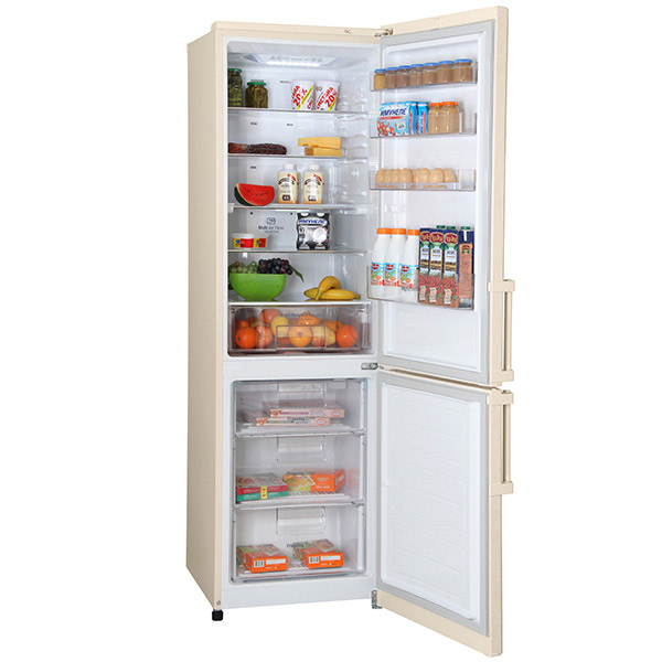 Холодильник с нижней морозильной камерой LG GA-B489ZECL — фото 3
