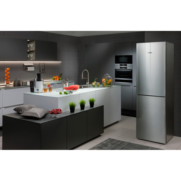 Холодильник с нижней морозильной камерой Bosch Serie|8 Glass Edition KGN39SM10R — фото 6