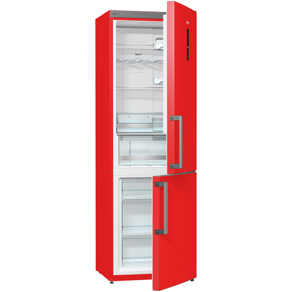 Холодильник с нижней морозильной камерой Gorenje NRK6192MRD — фото 2