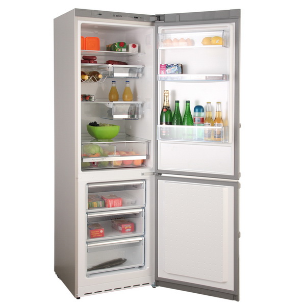 Холодильник с нижней морозильной камерой Bosch KGE36AI20R — фото 9