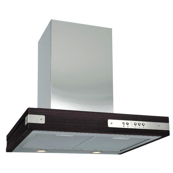 Вытяжка 60 см Elikor Патио 60Н-650-К3Г Inox/Oak Wenge